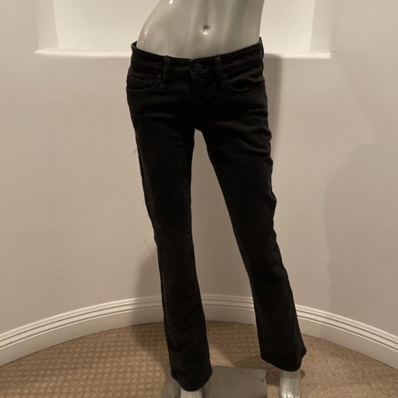 BCBGMaxAzria Denim - BCBGMaxazria Agnes Bootcut Storm Jeans Low Rise Black 27
